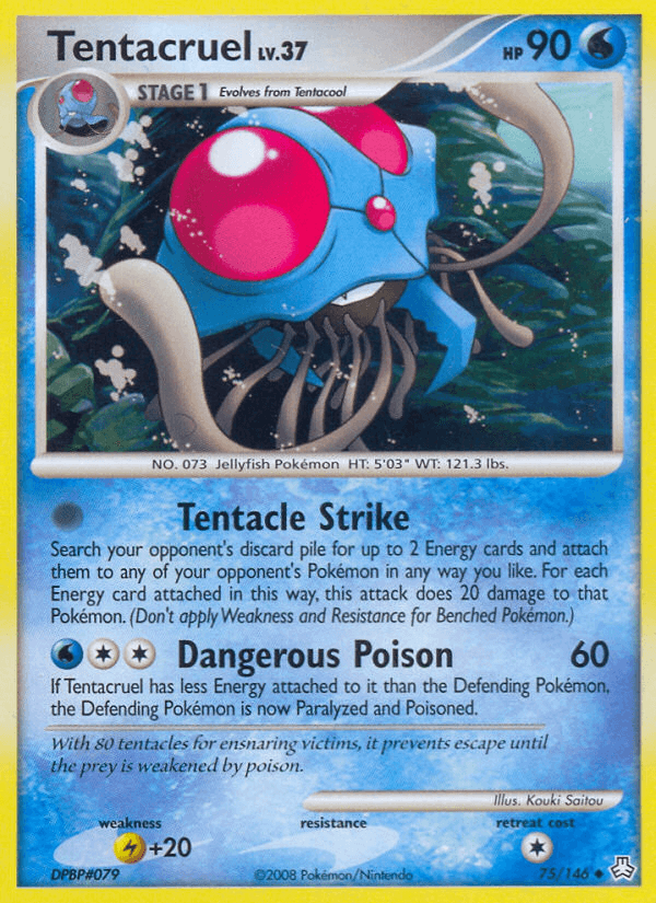 Carta Tentacruel 75/146 do set Legends Awakened — Pokémon TCG | Bynx