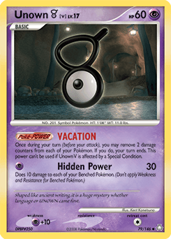Unown [V] 79 — Legends Awakened