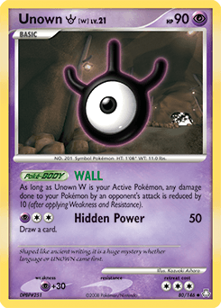 Unown [W] 80 — Legends Awakened