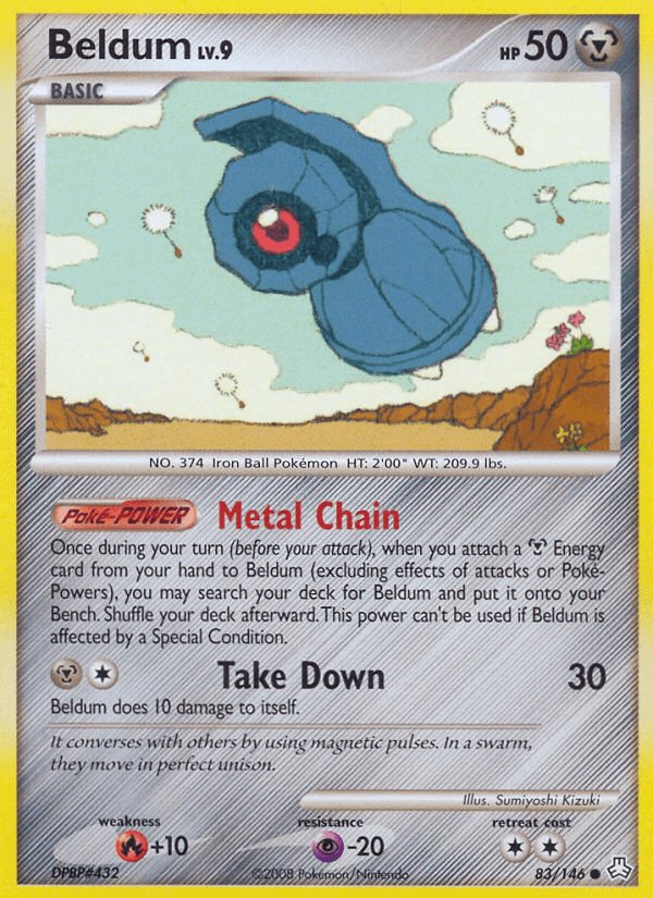 Carta Beldum 83/146 do set Legends Awakened — Pokémon TCG | Bynx