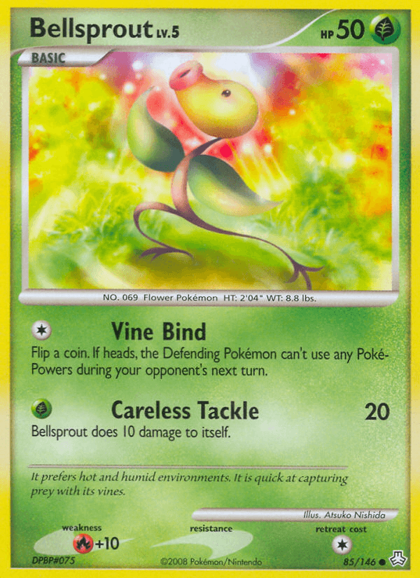Carta Bellsprout 85/146 do set Legends Awakened — Pokémon TCG | Bynx