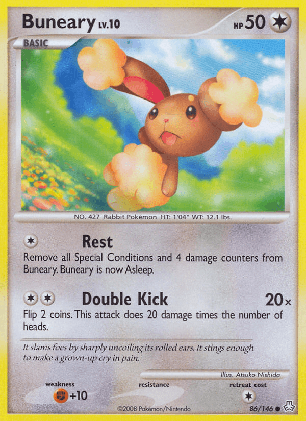 Carta Buneary 86/146 do set Legends Awakened — Pokémon TCG | Bynx