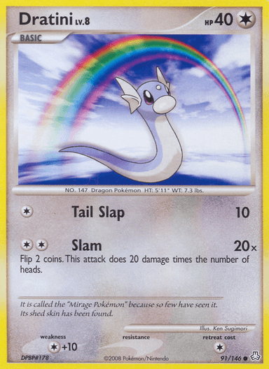 Carta Dratini 91/146 do set Legends Awakened — Pokémon TCG | Bynx