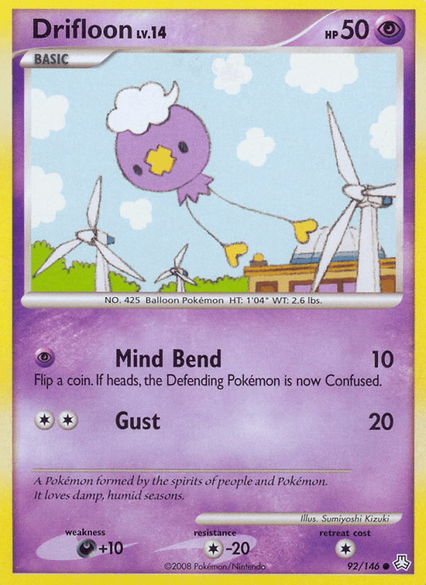 Carta Drifloon 92/146 do set Legends Awakened — Pokémon TCG | Bynx