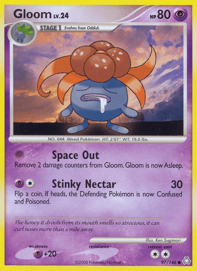 Carta Gloom 97/146 do set Legends Awakened — Pokémon TCG | Bynx
