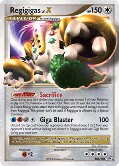 Regigigas LV.X 100 — Stormfront