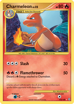 Charmeleon 102/100 — Stormfront