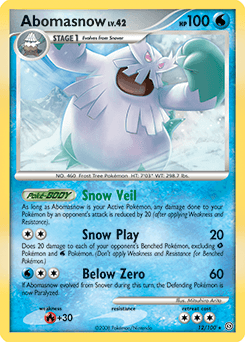 Abomasnow 12/100 — Stormfront