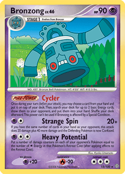 Bronzong 13/100 — Stormfront
