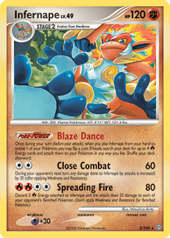 Infernape 3/100 — Stormfront