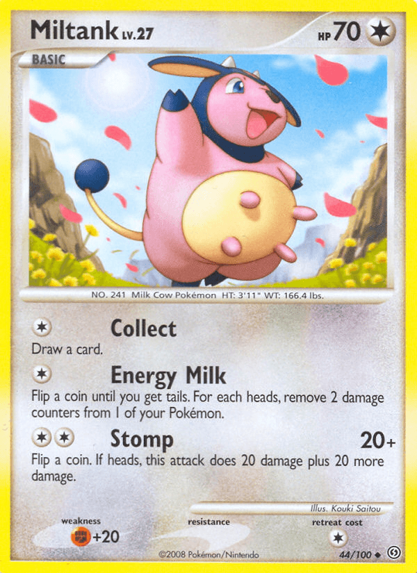 Carta Miltank 44/100 do set Stormfront — Pokémon TCG | Bynx