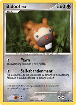 Bidoof 54/100 — Stormfront
