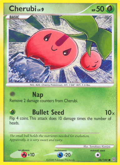 Carta Cherubi 56/100 do set Stormfront — Pokémon TCG | Bynx