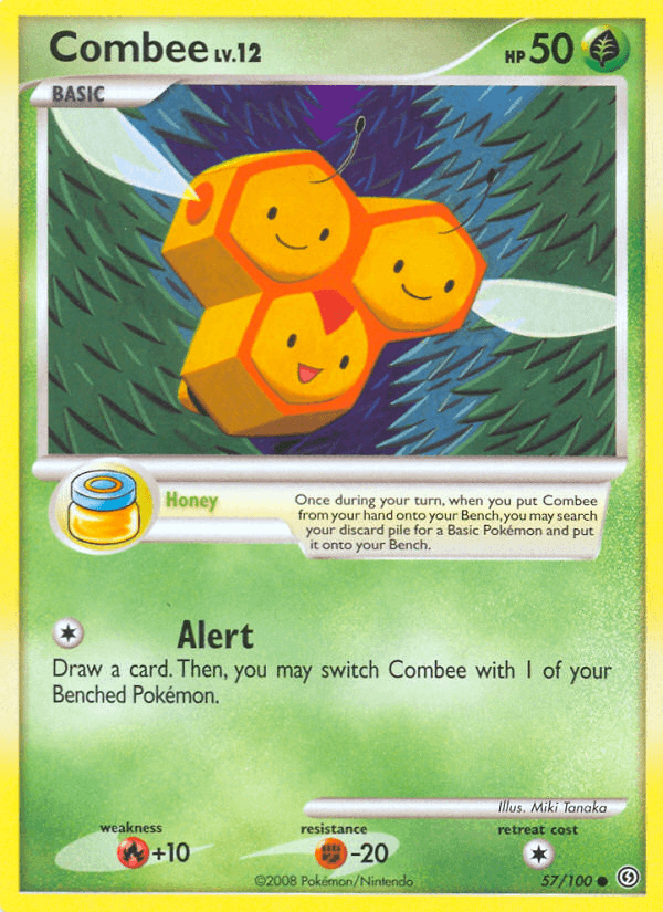Carta Combee 57/100 do set Stormfront — Pokémon TCG | Bynx