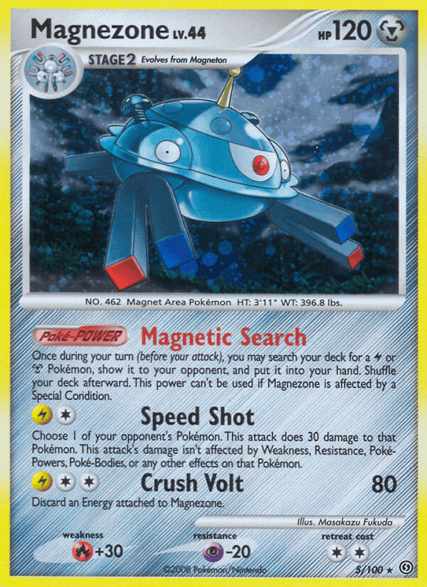 Carta Magnezone 5/100 do set Stormfront — Pokémon TCG | Bynx