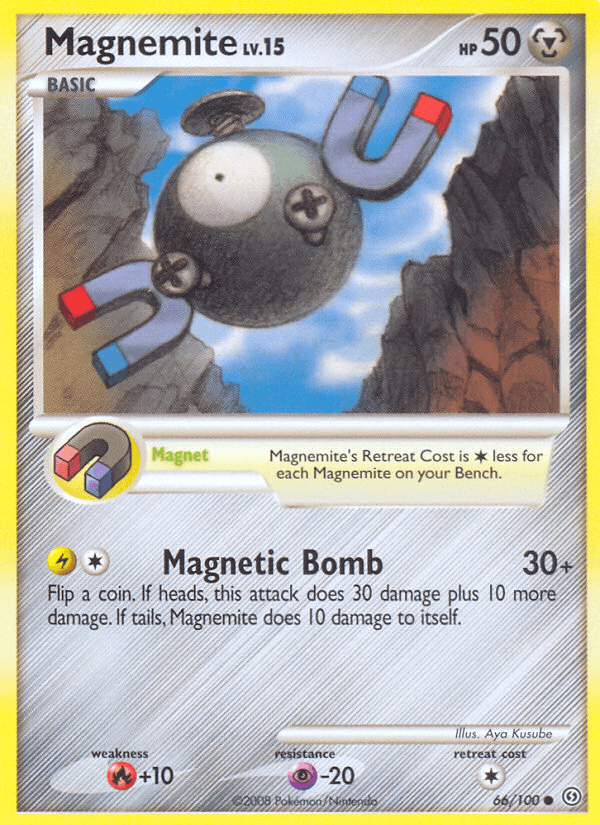Carta Magnemite 66/100 do set Stormfront — Pokémon TCG | Bynx