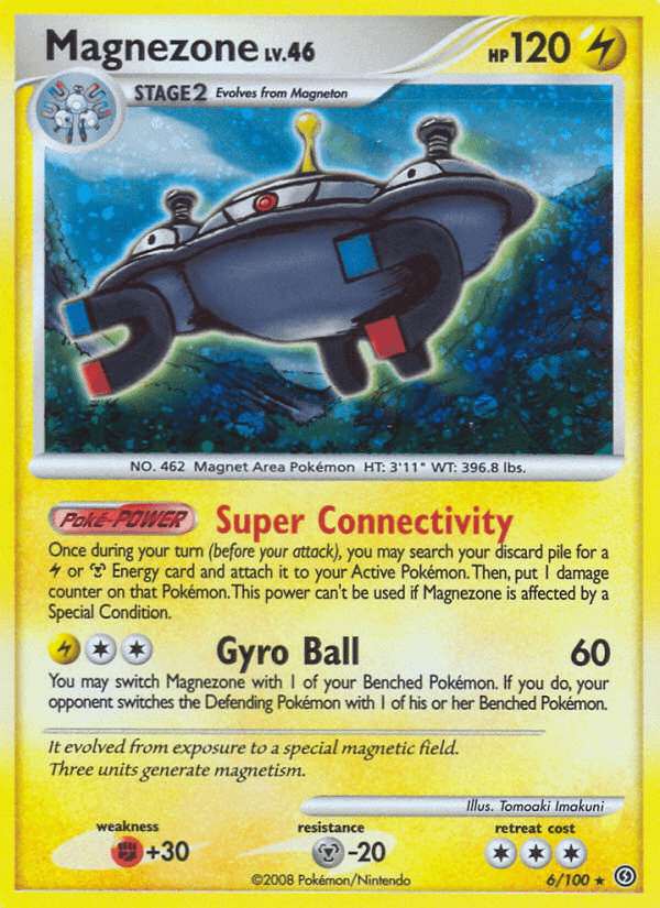 Carta Magnezone 6/100 do set Stormfront — Pokémon TCG | Bynx