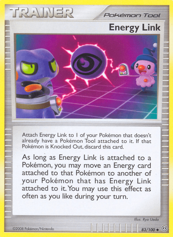 Carta Energy Link 83/100 do set Stormfront — Pokémon TCG | Bynx