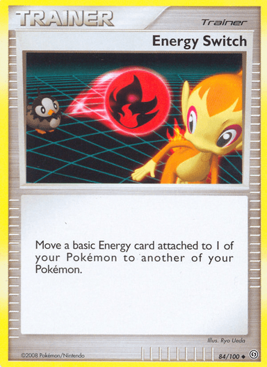 Carta Energy Switch 84/100 do set Stormfront — Pokémon TCG | Bynx