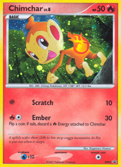 Chimchar DP02 — DP Black Star Promos