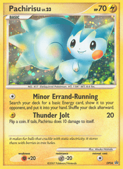Pachirisu DP04/56 — DP Black Star Promos