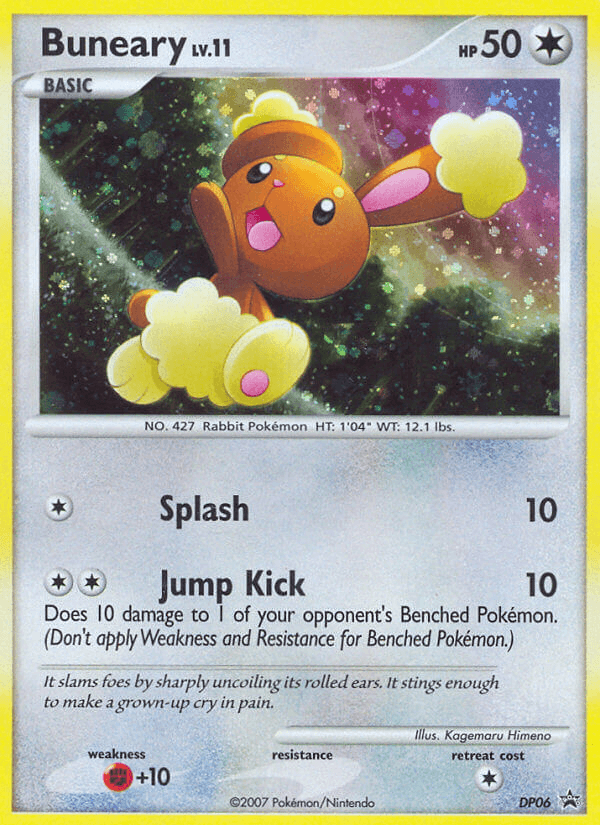 Carta Buneary DP06/56 do set DP Black Star Promos — Pokémon TCG | Bynx