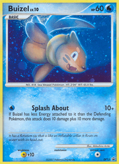 Buizel DP13 — DP Black Star Promos