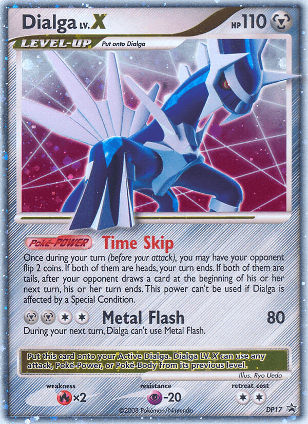 Carta Dialga LV.X DP17/56 do set DP Black Star Promos — Pokémon TCG | Bynx
