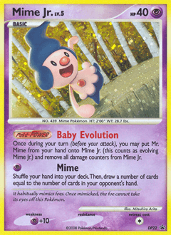Mime Jr. DP22 — DP Black Star Promos