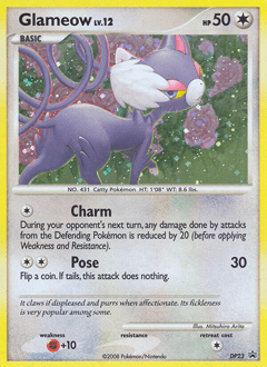 Glameow DP23 — DP Black Star Promos
