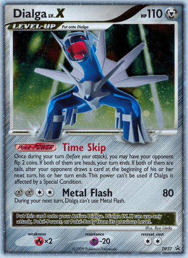 Carta Dialga LV.X DP37/56 do set DP Black Star Promos — Pokémon TCG | Bynx