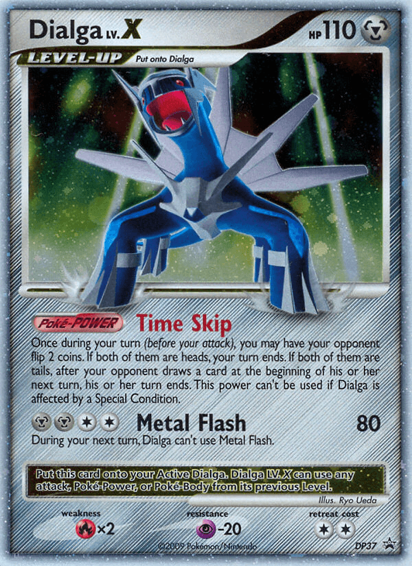 Carta Dialga LV.X DP37/56 do set DP Black Star Promos — Pokémon TCG | Bynx