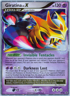 Giratina LV.X DP38 — DP Black Star Promos