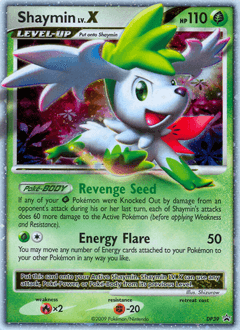 Shaymin LV.X DP39/56 — DP Black Star Promos