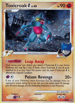 Toxicroak G DP41 — DP Black Star Promos