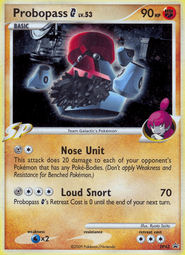 Carta Probopass G DP43/56 do set DP Black Star Promos — Pokémon TCG | Bynx