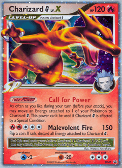 Charizard G LV.X DP45 — DP Black Star Promos