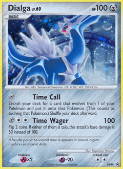Dialga DP49/56 — DP Black Star Promos