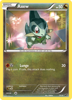 Axew 13/20 — Cofre do Dragão