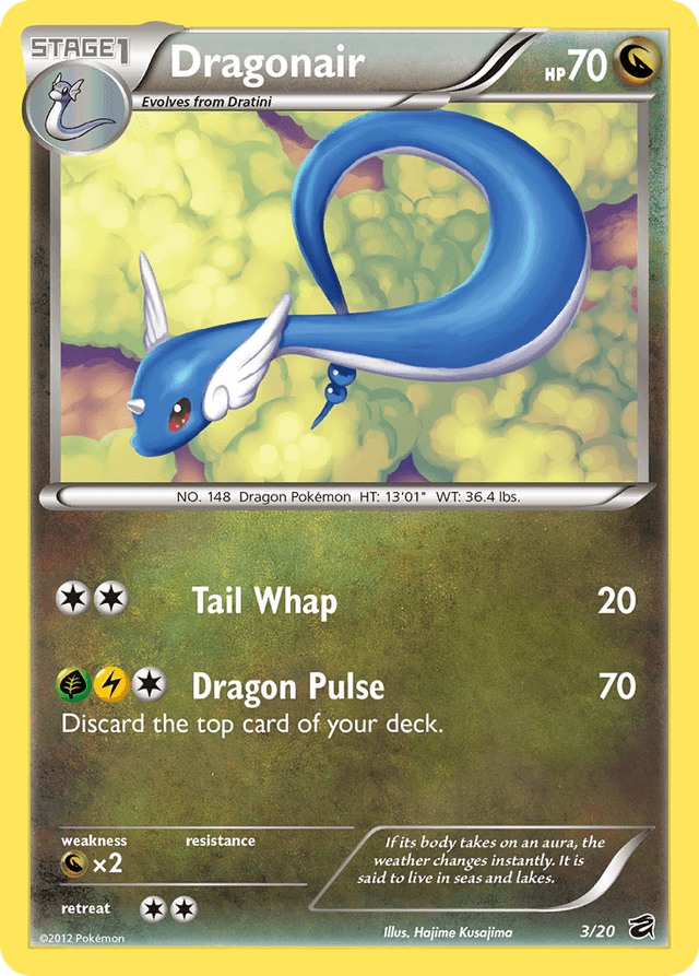 Carta Dragonair 3/20 do set Dragon Vault — Pokémon TCG | Bynx