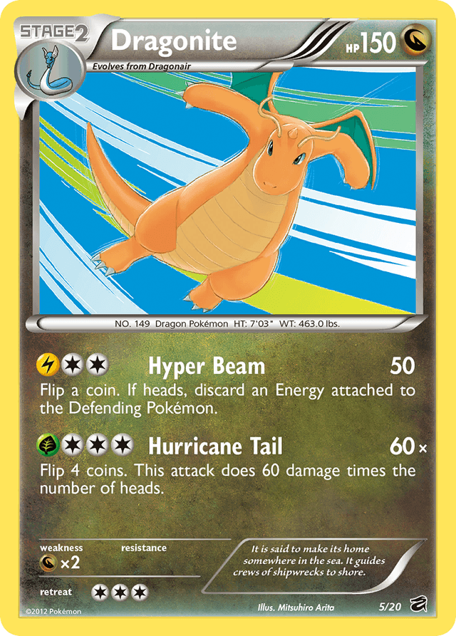 Carta Dragonite 5/20 do set Dragon Vault — Pokémon TCG | Bynx