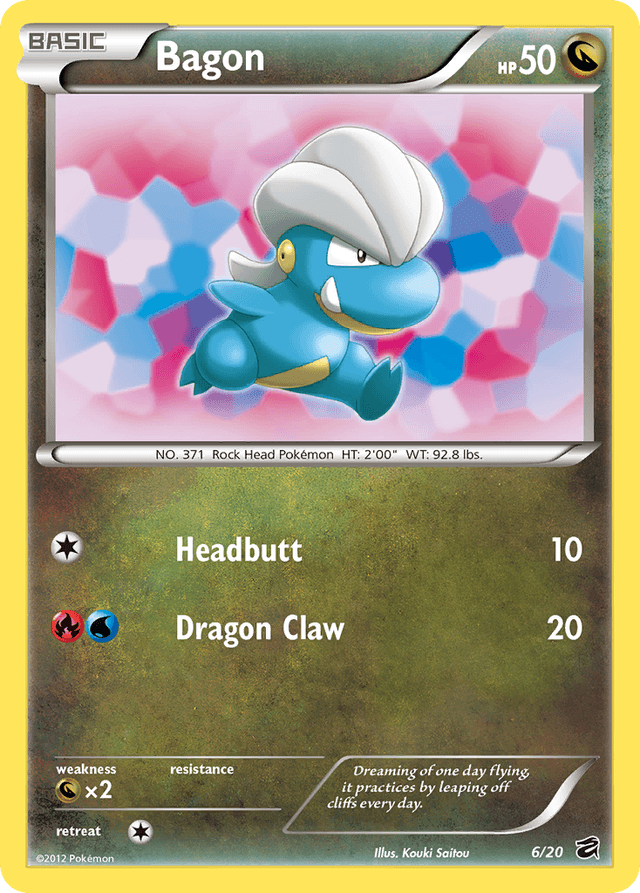 Carta Bagon 6/20 do set Dragon Vault — Pokémon TCG | Bynx