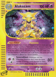 Alakazam 1 — Expedition Base Set