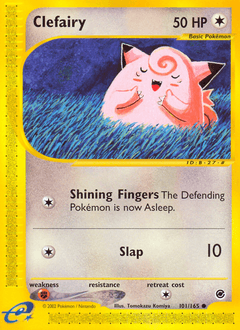 Clefairy 101/165 — Expedition Base Set
