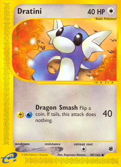 Dratini 107/165 — Expedition Base Set