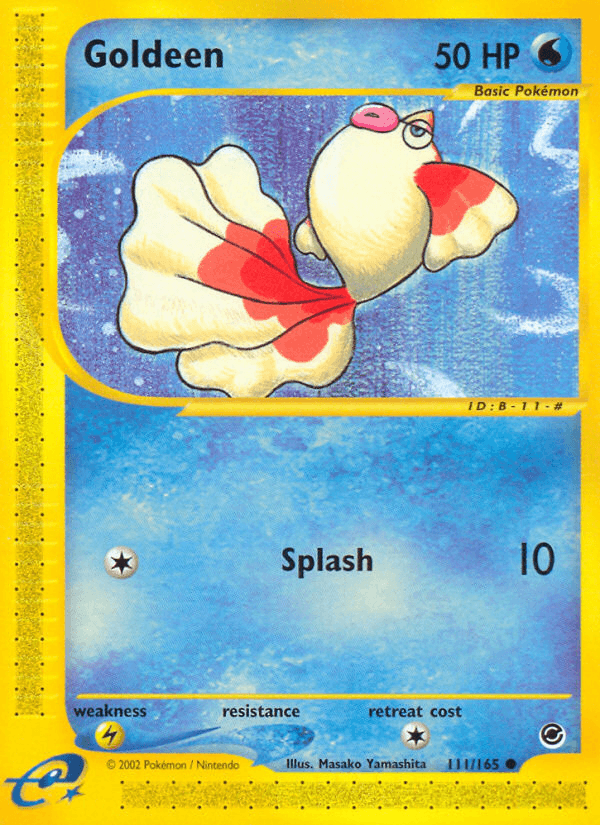 Carta Goldeen 111/165 do set Expedition Base Set — Pokémon TCG | Bynx