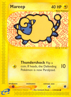 Mareep 119 — Expedition Base Set
