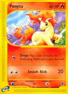 Ponyta 126 — Expedition Base Set