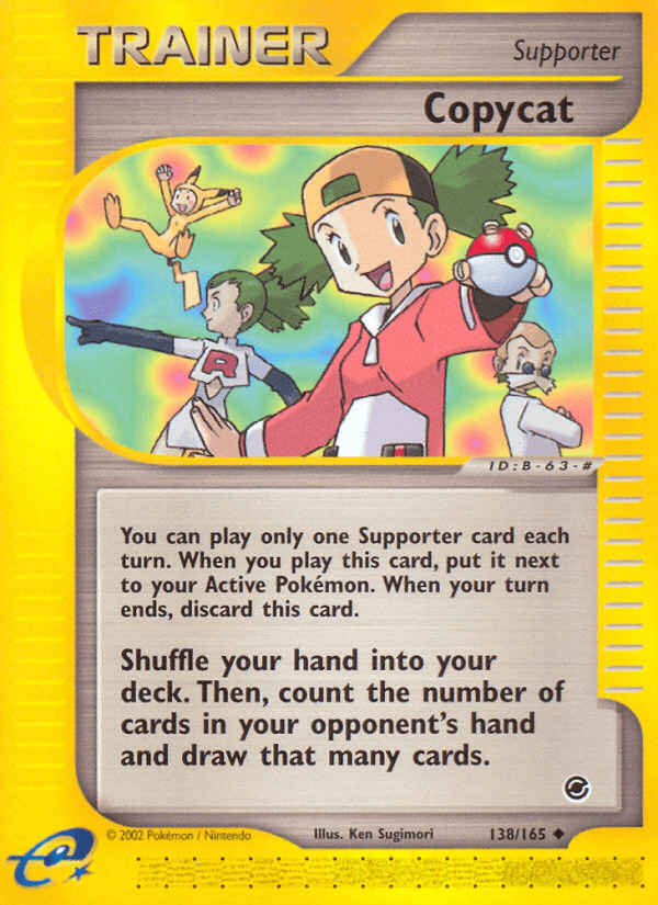 Carta Copycat 138/165 do set Expedition Base Set — Pokémon TCG | Bynx