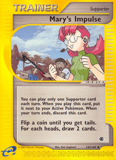 Mary's Impulse 142/165 — Expedition Base Set